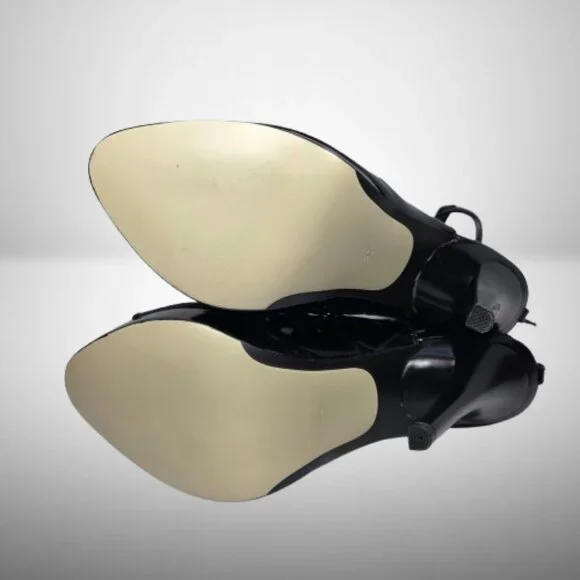 Jimmy Choo Patent Leather Gladiator Sandals Size: 37 - New - Picture 7 of 14